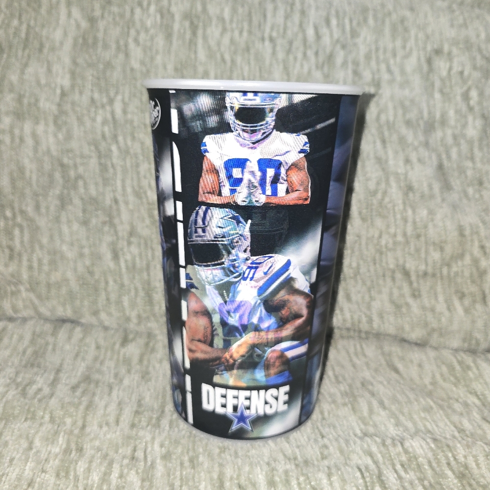 Cowboys Defense Pepsi Dr Pepper Souvenir Cup Plastic Cup 32oz